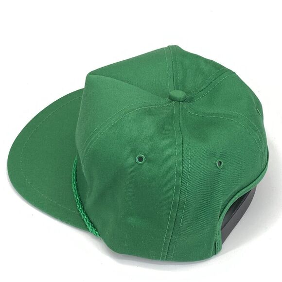 Pioneer Seed Logo on K-Brand USA Strap Back Trucker Hat Rope Leather Strap (H11) - Picture 4 of 8